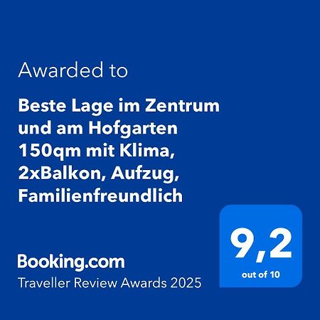 Beste Lage Im Zentrum Und Am Hofgarten 150Qm Mit Klima, 2Xbalkon, Aufzug, Familienfreundlich Bayreuth Esterno foto