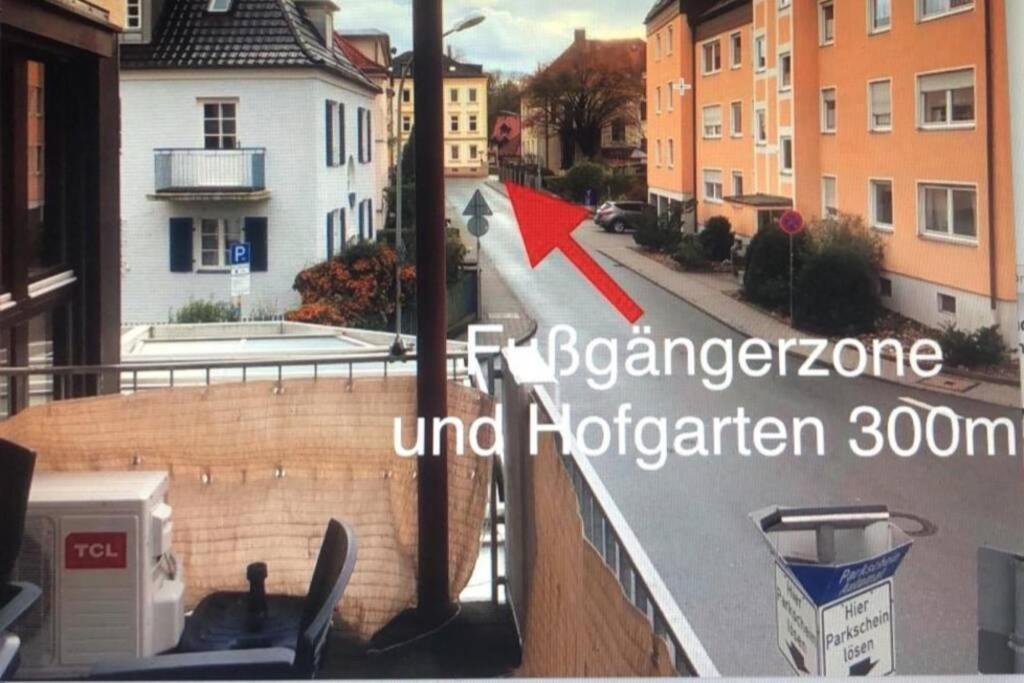 Beste Lage Im Zentrum Und Am Hofgarten 150Qm Mit Klima, 2Xbalkon, Aufzug, Familienfreundlich Bayreuth Esterno foto